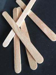 Дървени бъркалки за разбъркване на епоксидна смола 